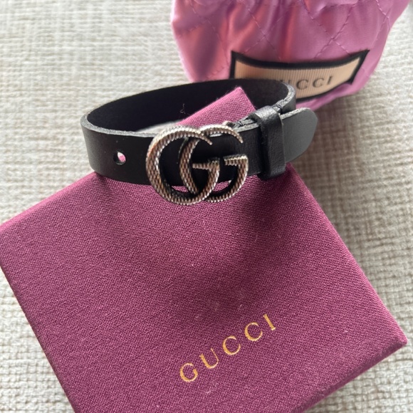 Gucci leather bracelet - Picture 2 of 4